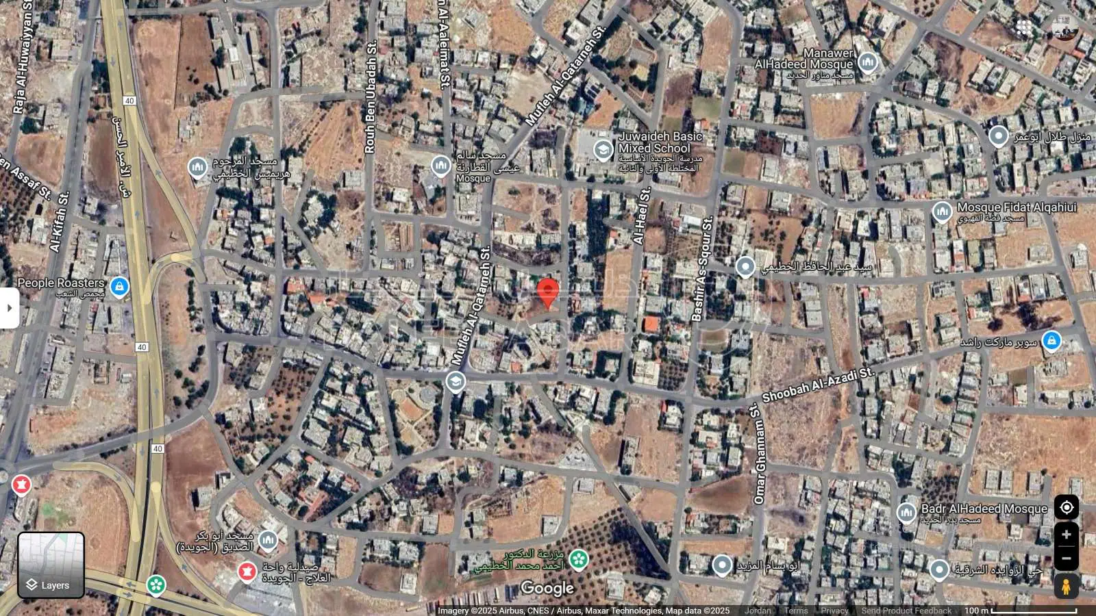 أرض في أرض سكنية للبيع في عمان – الجويدة | تنظيم سكن ج - 90,000 دأ - صورة 1
